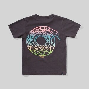 Munster kids ladder SS Tee in soft black